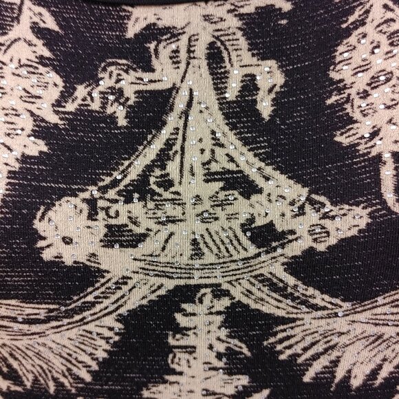 Vanilla Sugar Brand, Black and Tan Patterned, size M - L - Picture 3 of 5